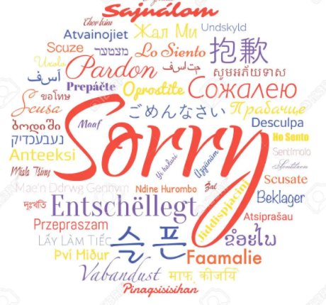 Do you also think “Sorry” lost it’s relevance ?~